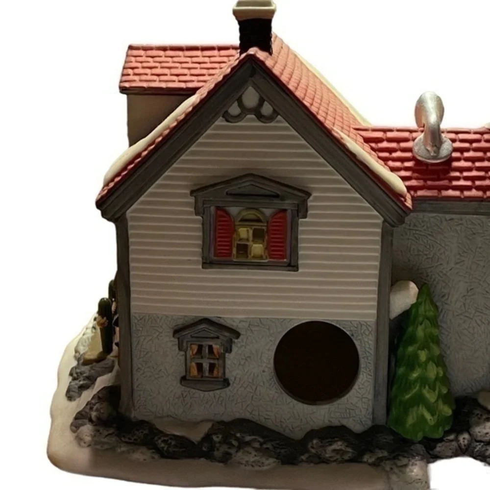 Department 56 New England Village Series Pigeonhead Lighthouse 1994